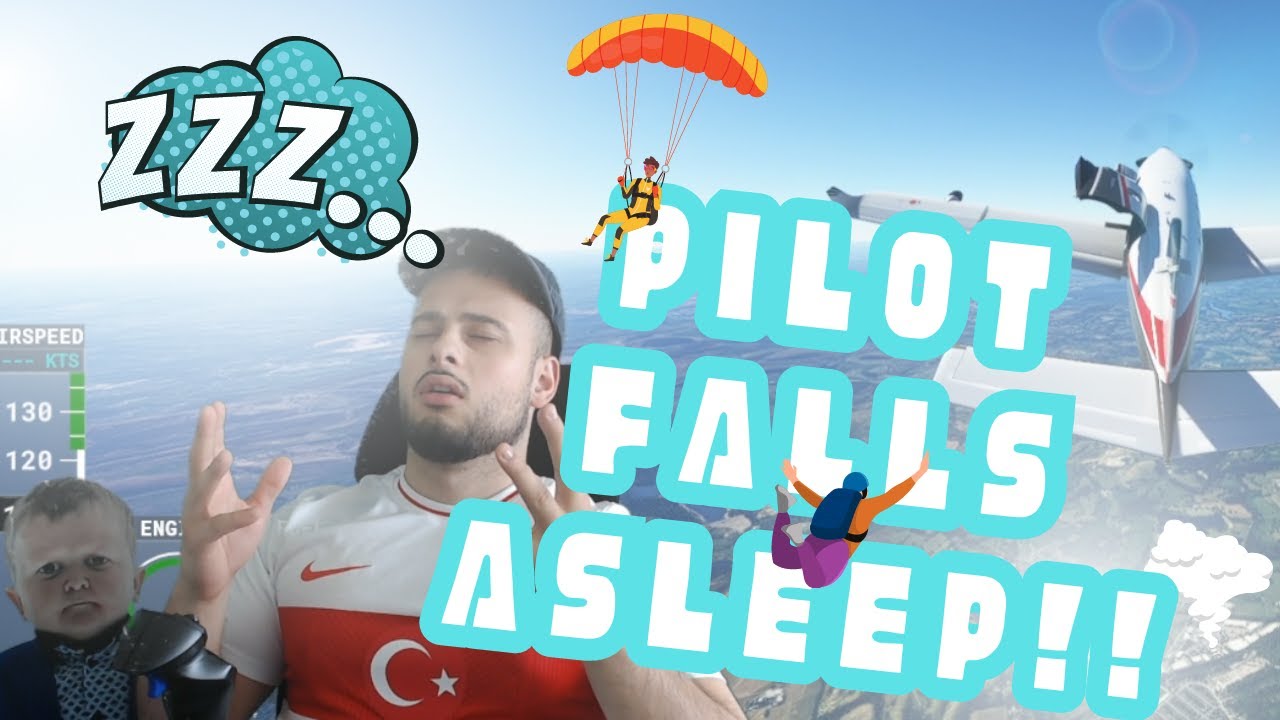 BOSSMAN FALLS ASLEEP WHILST FLYING PLANE | TURKISH TAM
