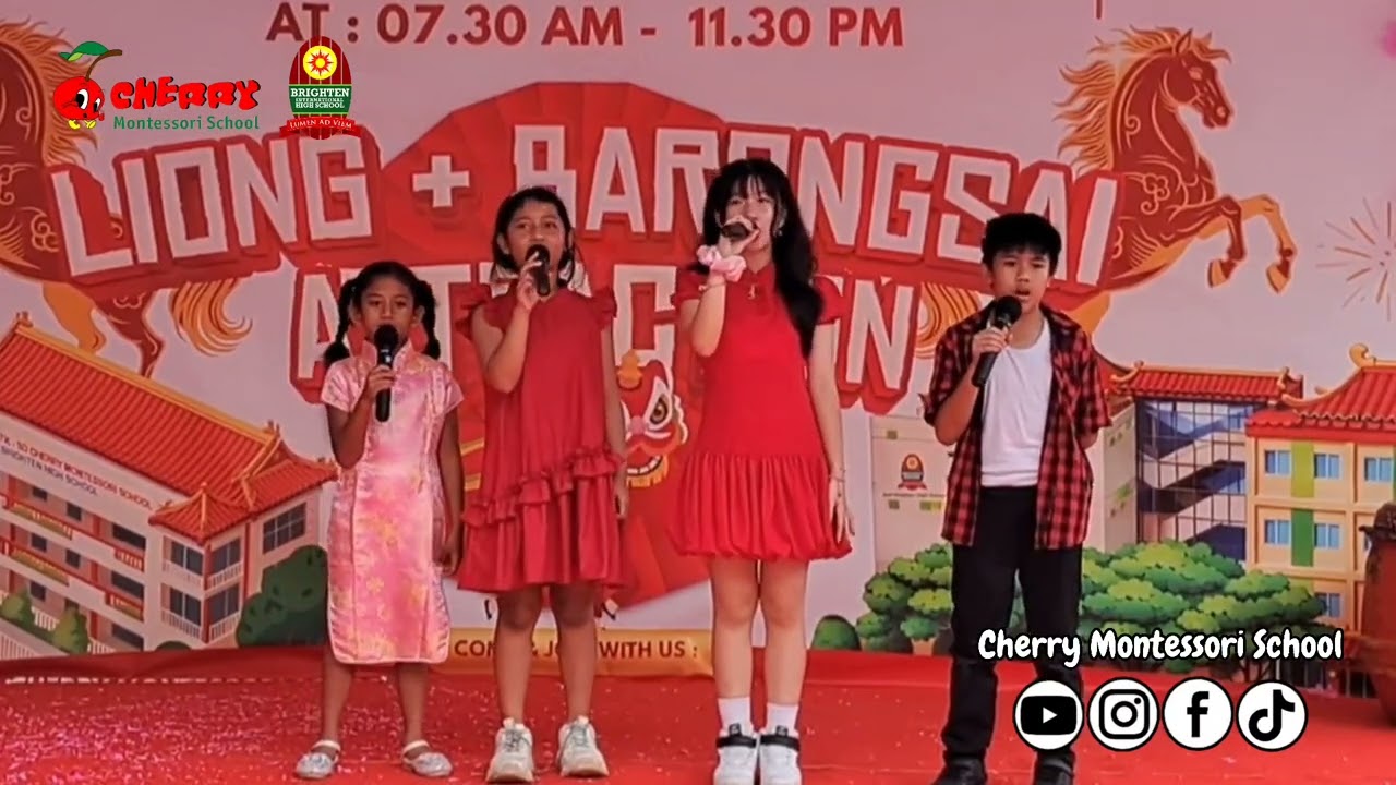 SD Cherry Montessori School - Student Performance on CNY Celebration, 19 Feb 2026.#kotabekasi