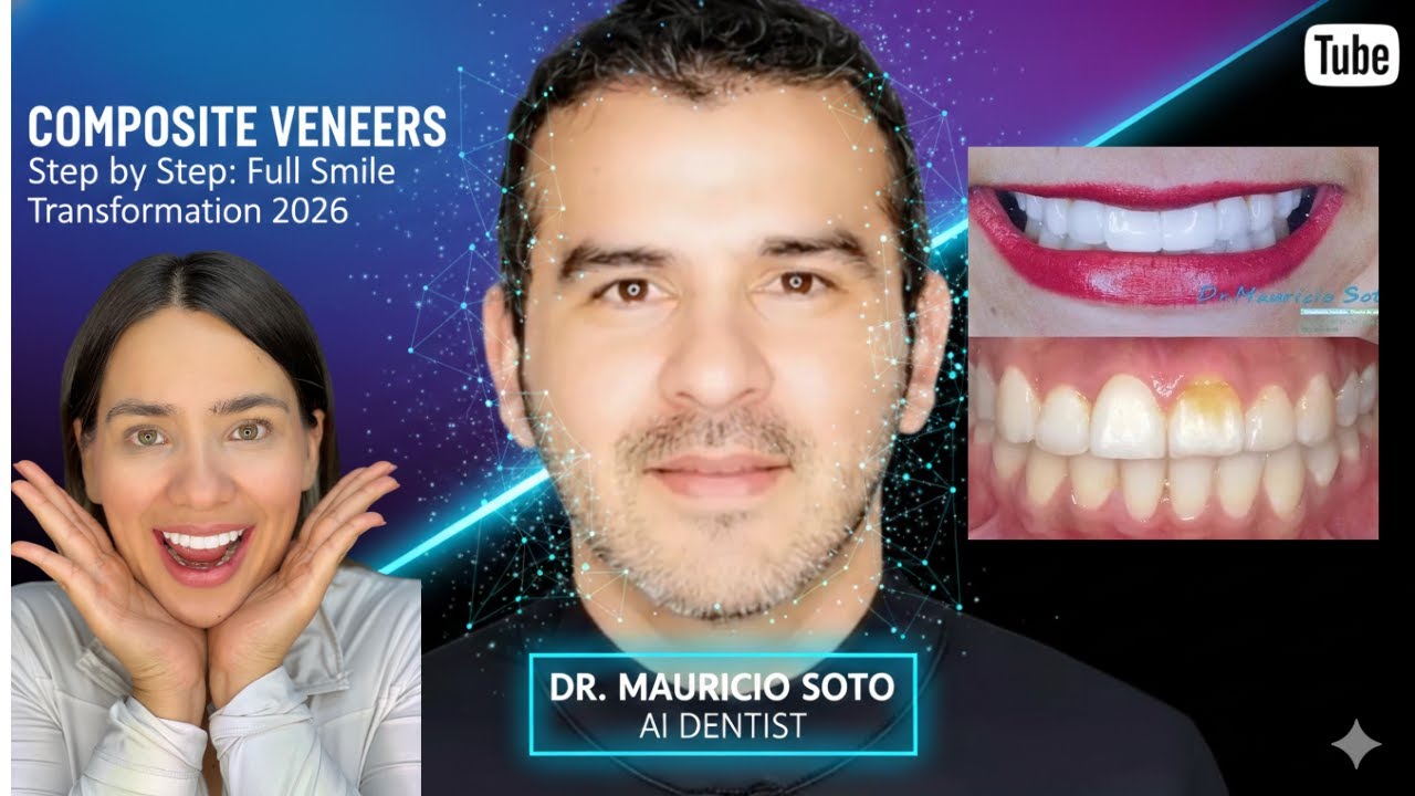 Composite Veneers Step by Step: Full Smile Transformation 2026 | Dr. Mauricio Soto