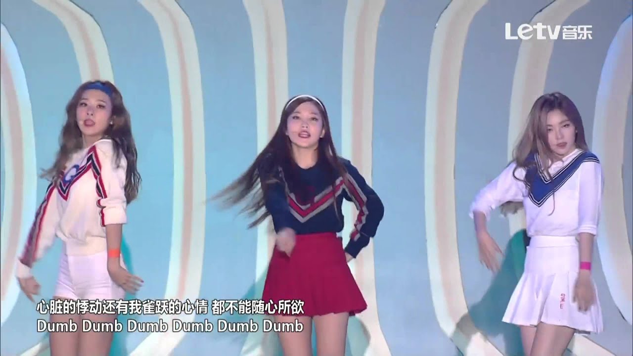 150920 LetvMusic Gyeongju Hallyu Dream Concert Red Velvet - Dumb Dumb