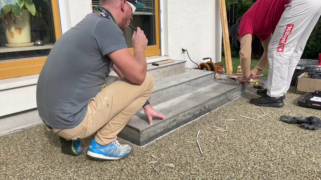 kamenný koberec schody Dobříš