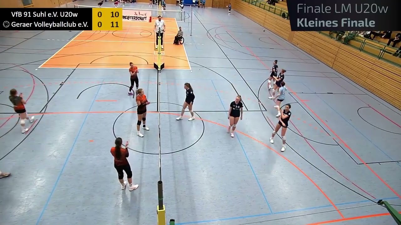 Landesmeisterschaftsfinale 2025/2026 – kleines Finale – VfB Suhl : GVC