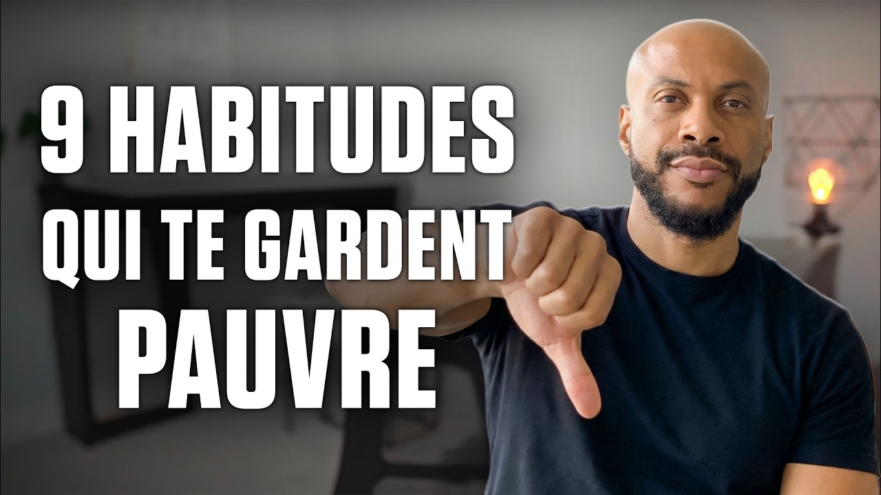 Les mauvaises habitudes financières qui te gardent pauvre