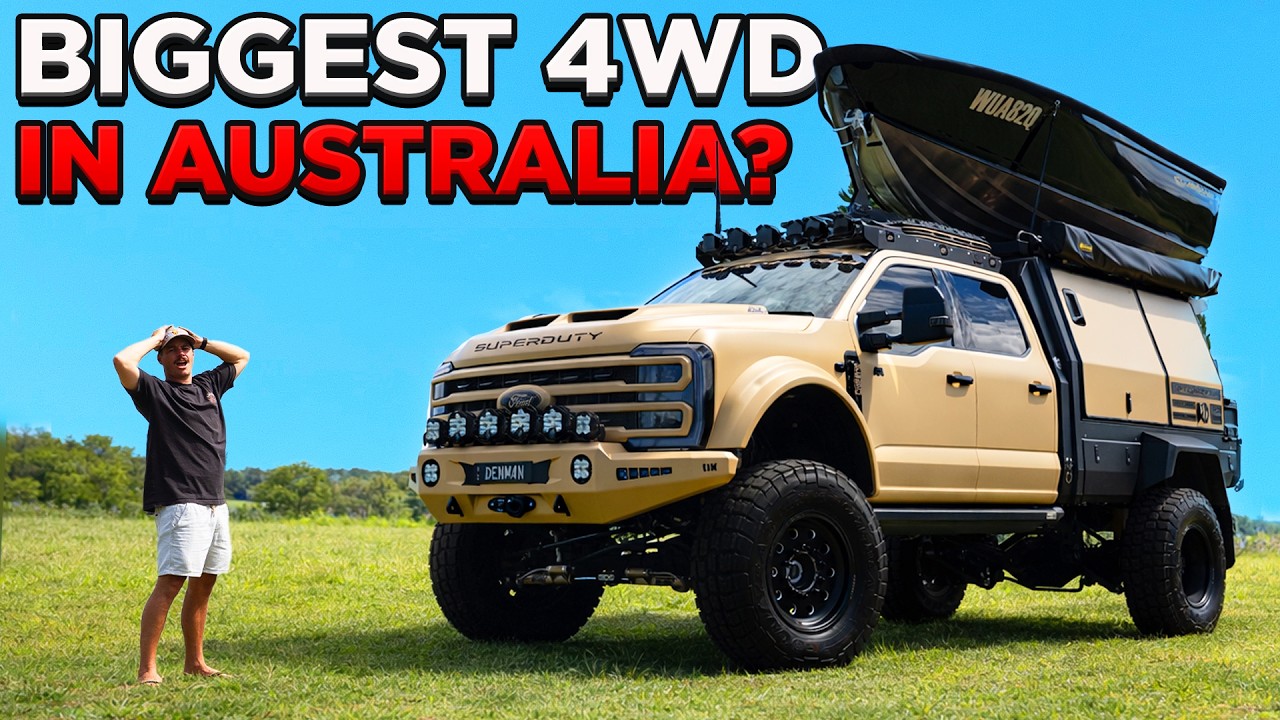 Biggest 4WD In Australia?? Crazy F550 Build!