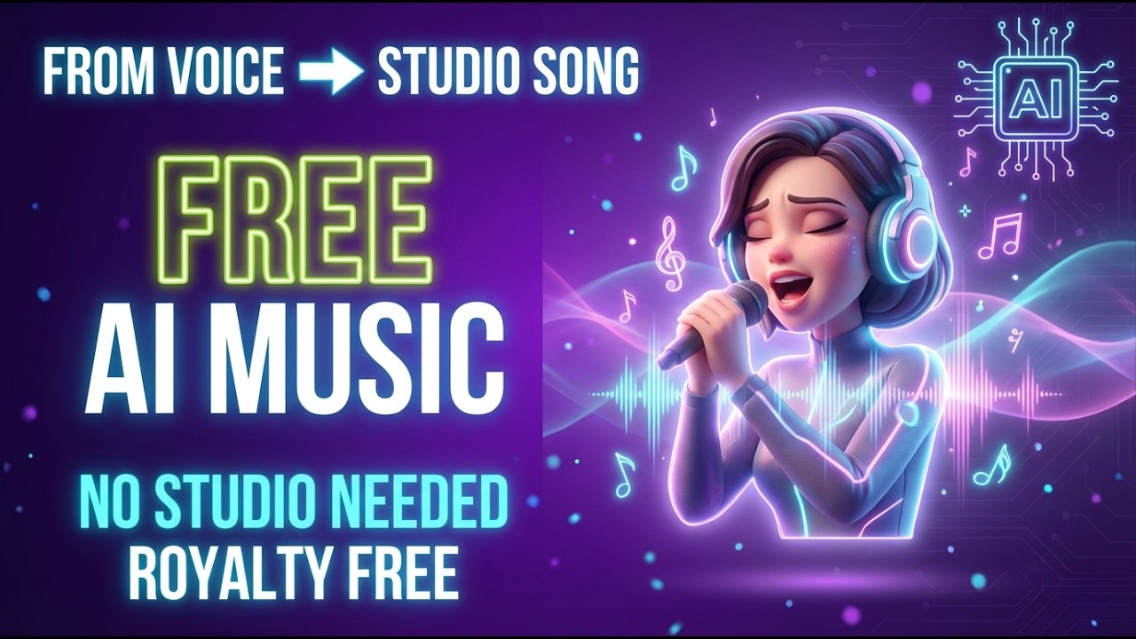 I Found A Secrete AI Music Generator - 100% Free (No Copyright)