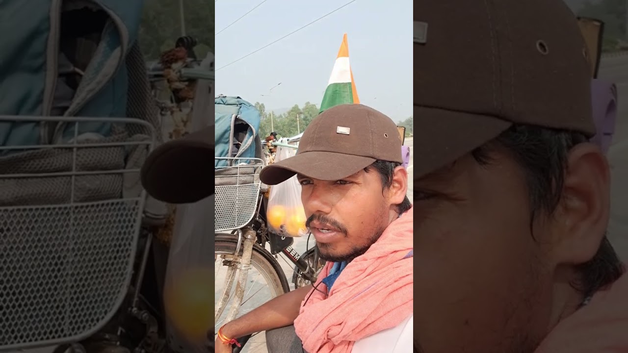 Cycle Se All India Travel #india #shorts #viral #camping #status #cycling