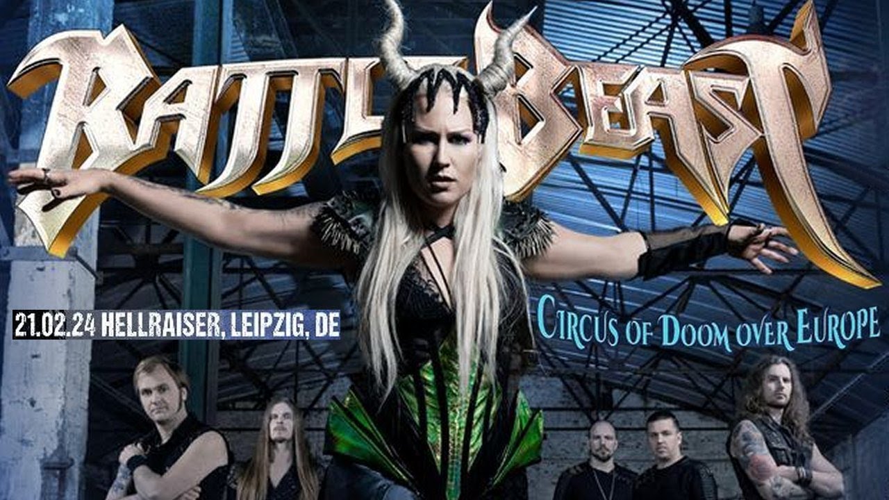 BATTLE BEAST Circus of Doom Over Europe Tour, Hellraiser, Leipzig 21.2.2024 *FULL SHOW*