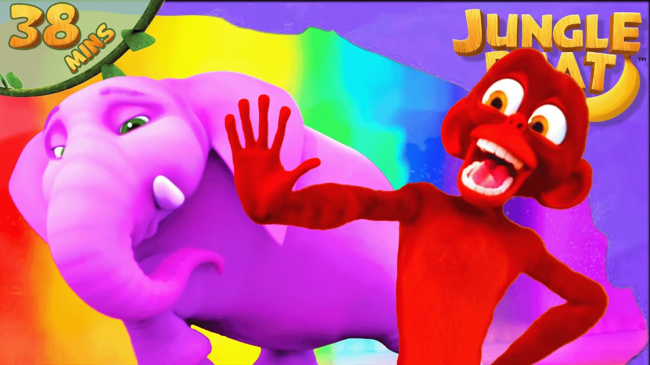 Arcoiris en ascenso | Jungle Beat Español | Episodios completos | Dibujos animados 2024