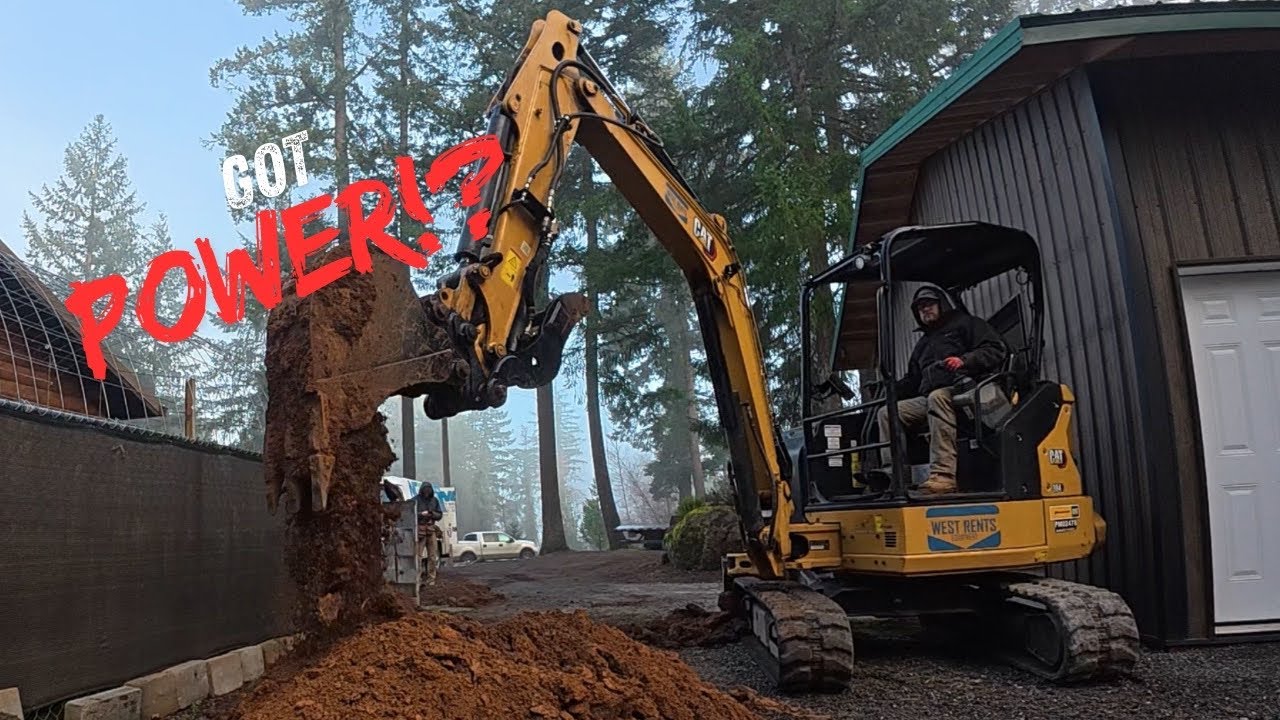 This post frame shop needs some electricity!