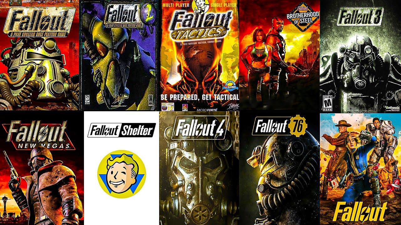 The Evolution of FALLOUT Games (1997-2024)