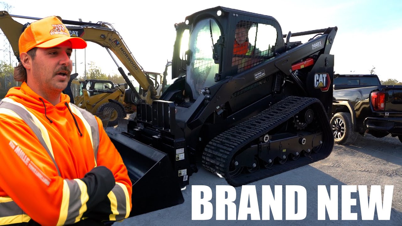 Taking Delivery of my Brand New Black 2022 CAT 299D3