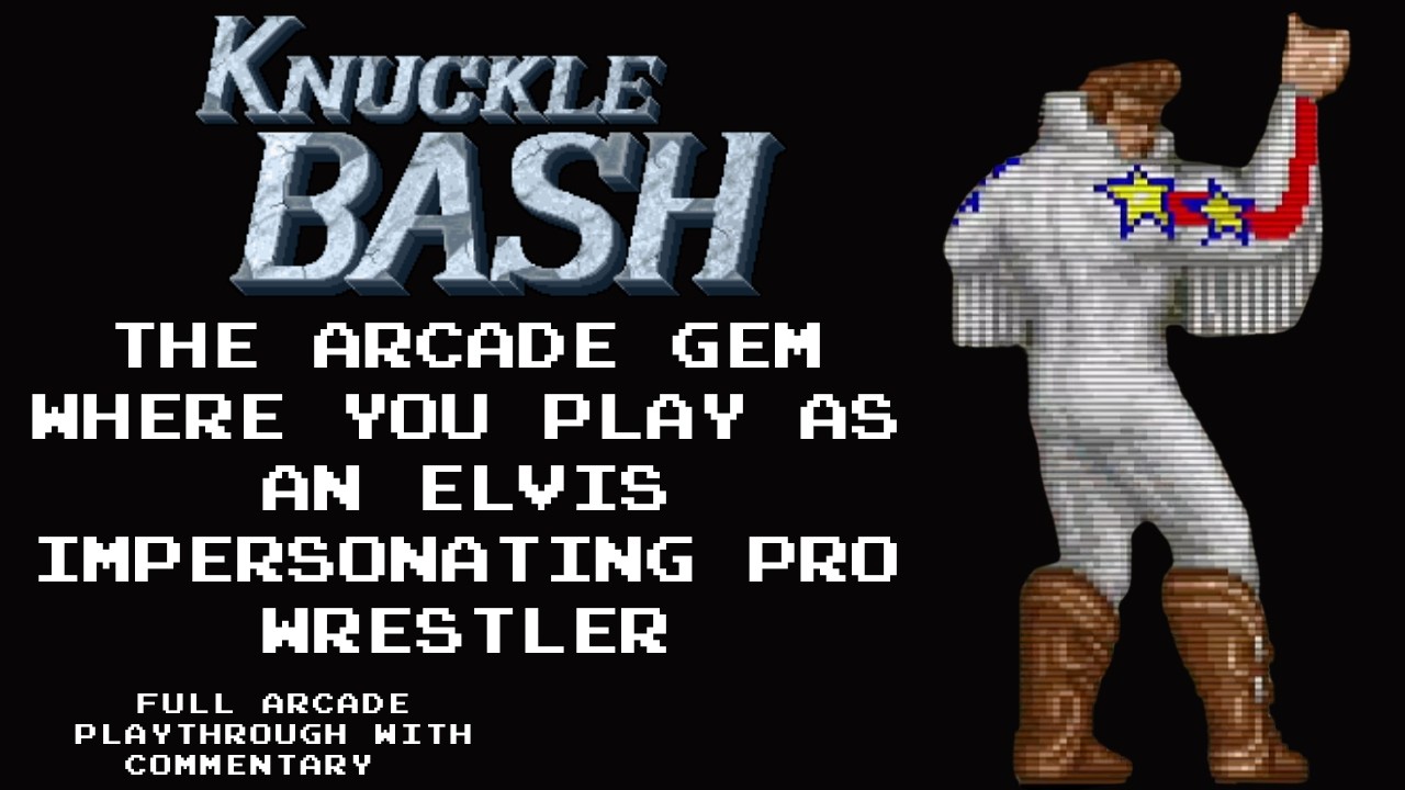 Knuckle Bash (1993) Full Arcade Game Playthrough (with Commentary)