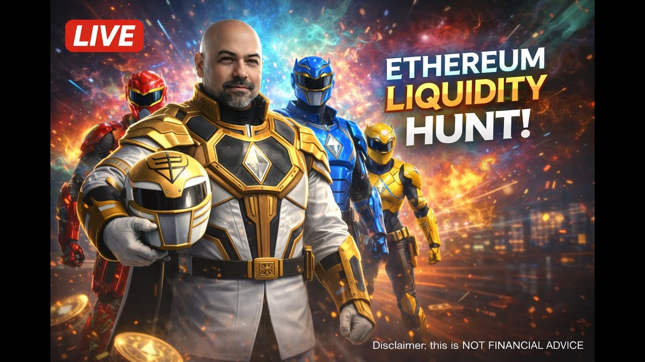 ETH Liquidity Hunt (LIVE) &ndash; Sniping Levels, Not Chasing Pumps