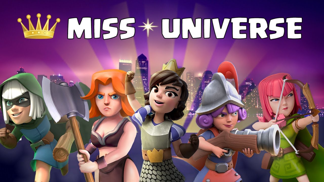 Clash Royale Miss Universe | Who's the Best ?