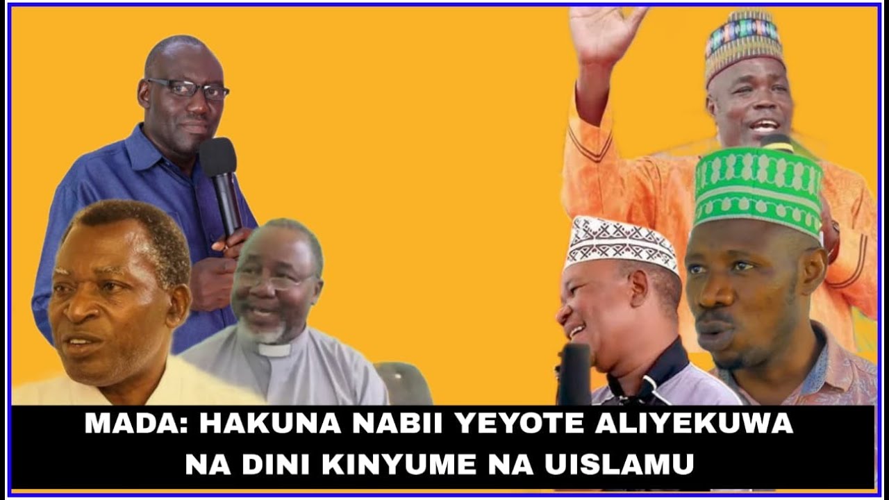 #LIVE: MDAHALO: WAKRISTO vs WAISLAMU: MANABII WOTE WALIKUWA WAISLAMU?