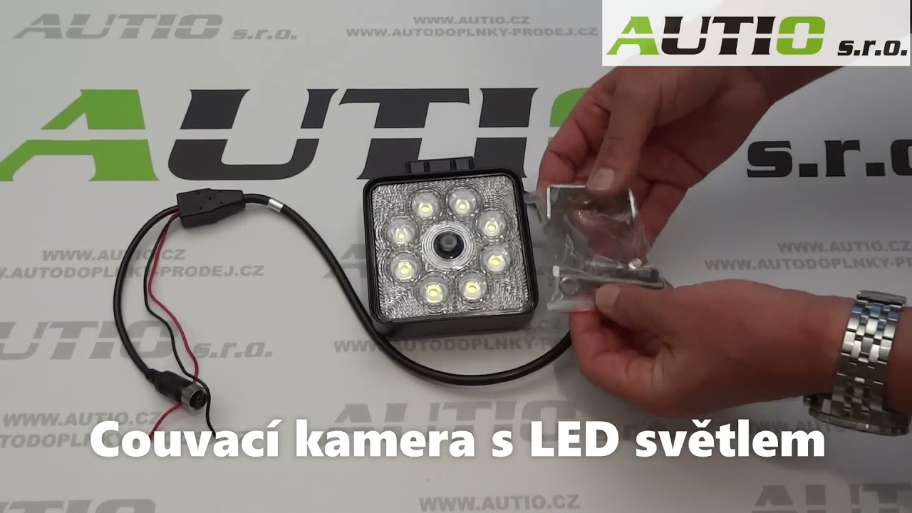 Couvac&iacute; kamera s Led světlem