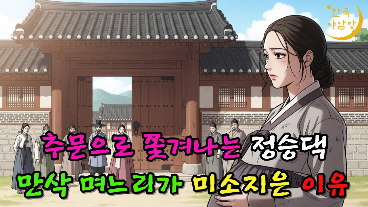 밤마다 사라진 며느리... 들켜버린 그날밤 : 한국야담, 옛날이야기, 설화, 민담, 야사