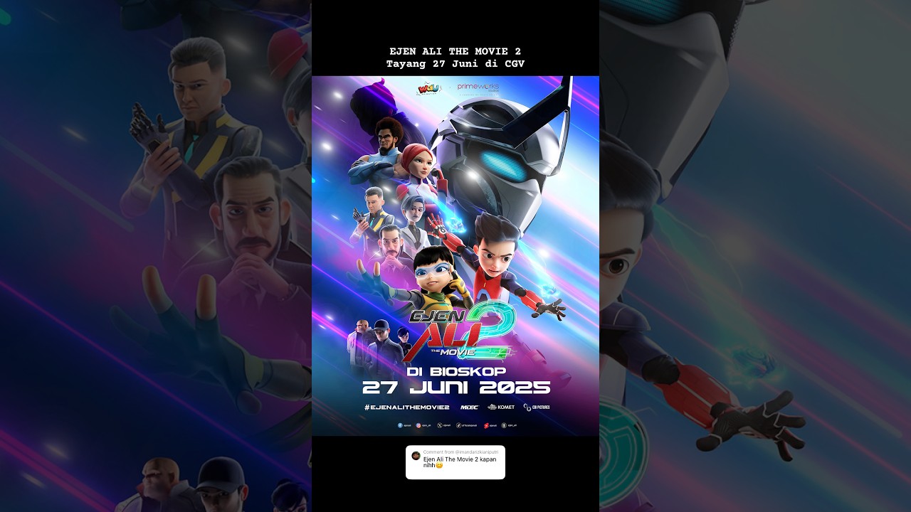Ejen Ali The Movie 2 Tayang di CGV mulai 27 Juni 2025