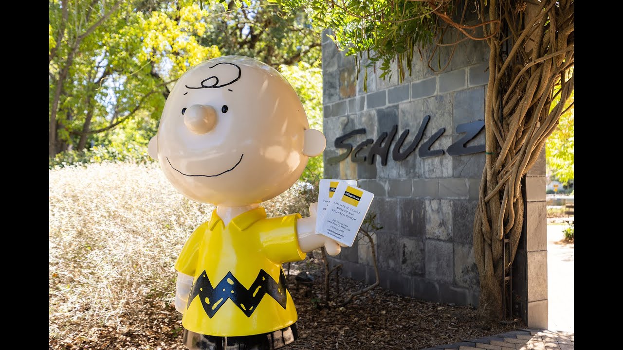 WALK TOUR | Charles M. Schulz Museum and Research Center | Santa Rosa, California, USA 🇺🇸