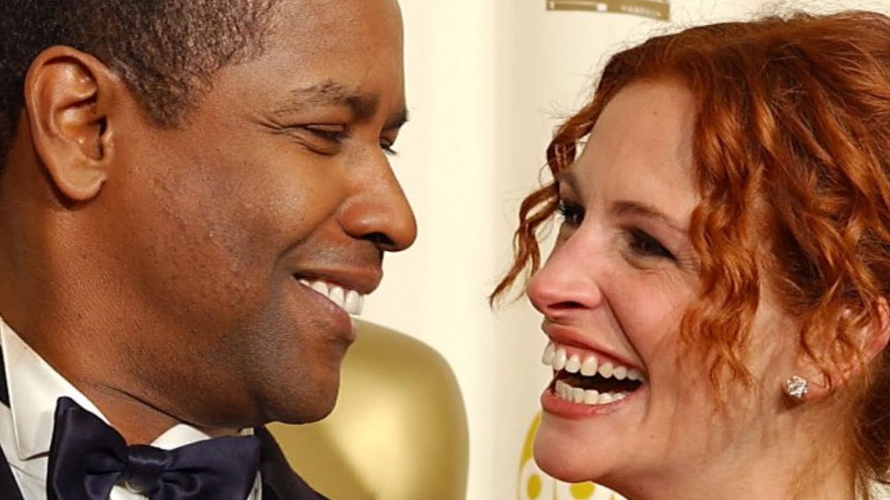 The Reason Denzel Washington Refused To Kiss Julia Roberts