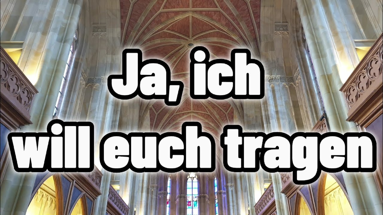 EG 380 - Christlicher Lobpreis instrumental + Text - Ja, ich will euch tragen - Jochen Klepper