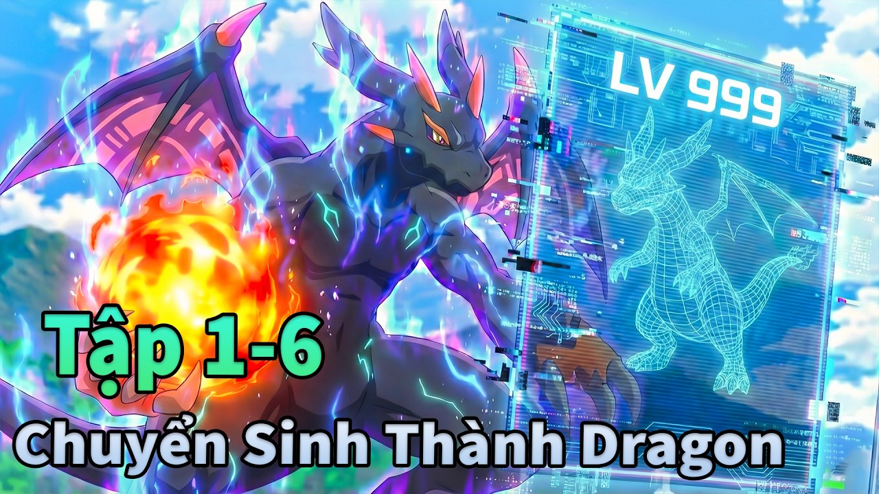 ANIME THÁNG 2 | Chuyển Sinh Thành Loài Rồng Mạnh Nhất Tập 1-6 | Mèo Gầy Review