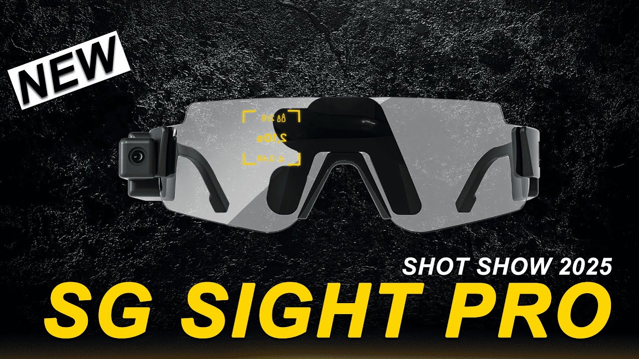 First Smart Shooting Glasses | SG Sight PRO | SHOT SHOW 2025