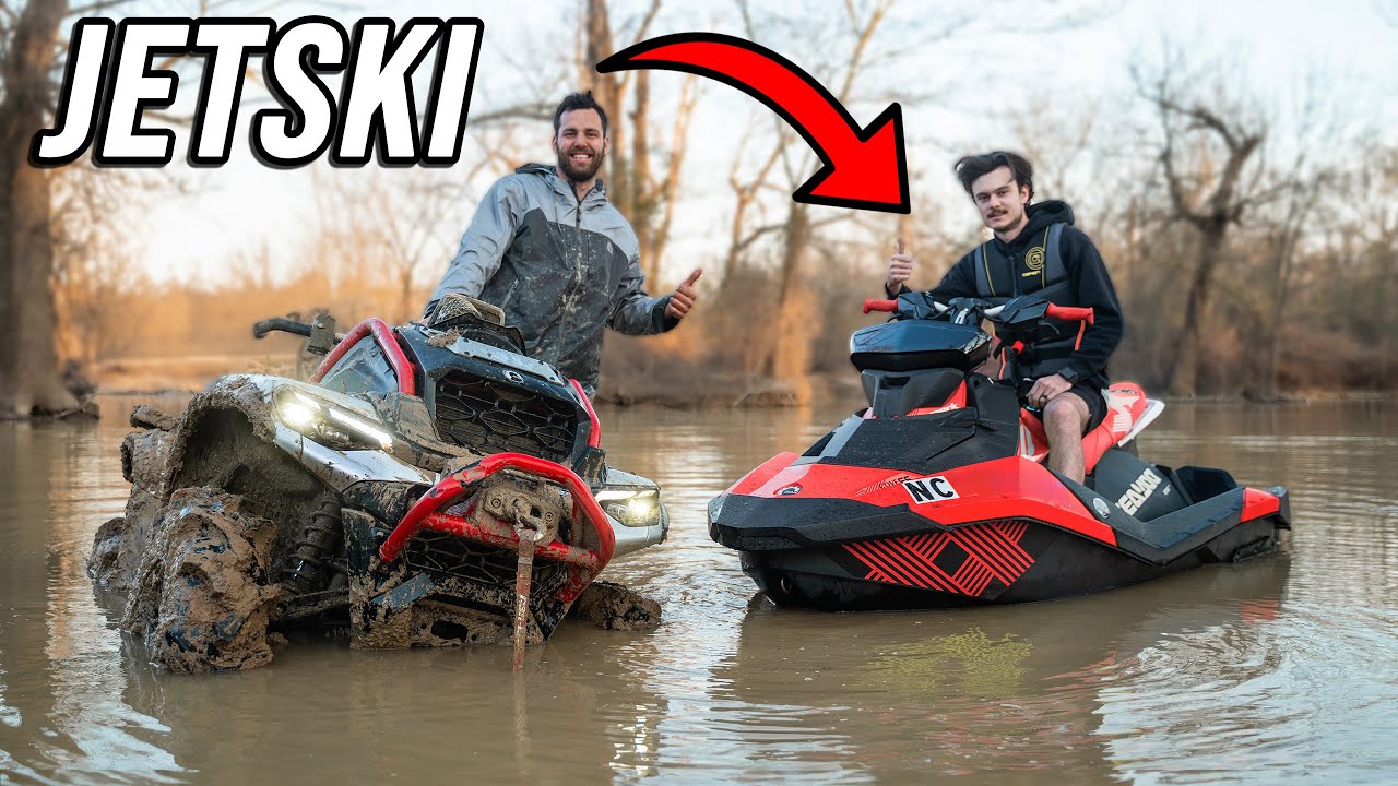 Expensive Jetski at MUD PARK