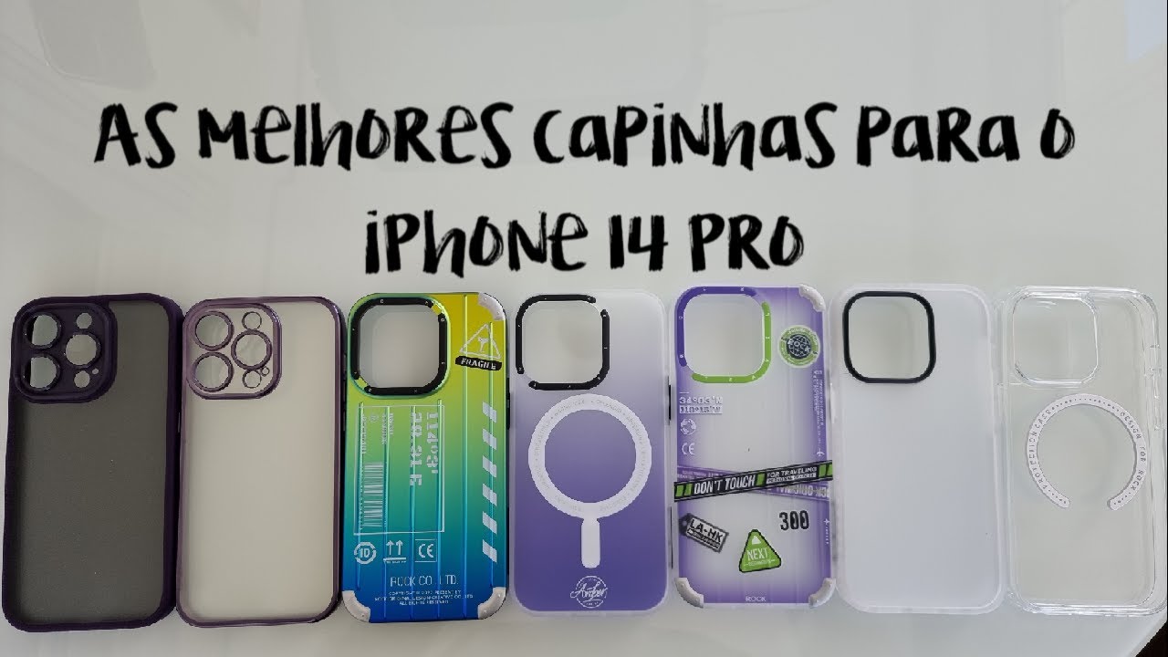 iPhone 14 Pro: As melhores capinhas para o novo celular da Apple (Rock Space)