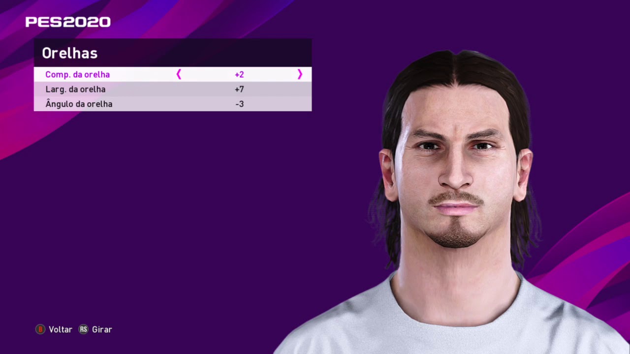 Ibrahimovic - eFootball PES 2020 - Face and Stats