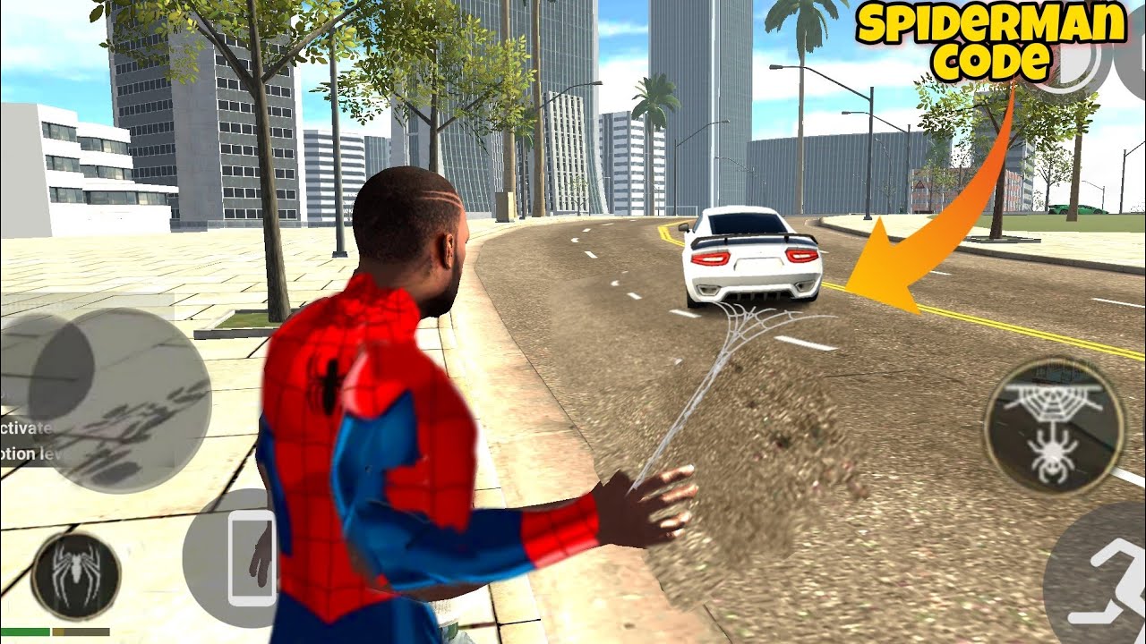 New SpiderMan cheat code? Indian bike driving 3d New update in Hindi