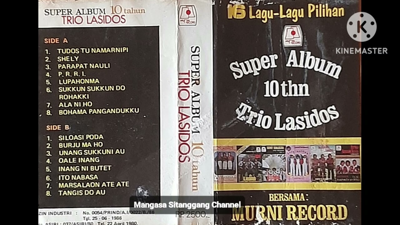 TRIO LASIDOS (SUPER ALBUM 10THN) : Ala Ni Ho