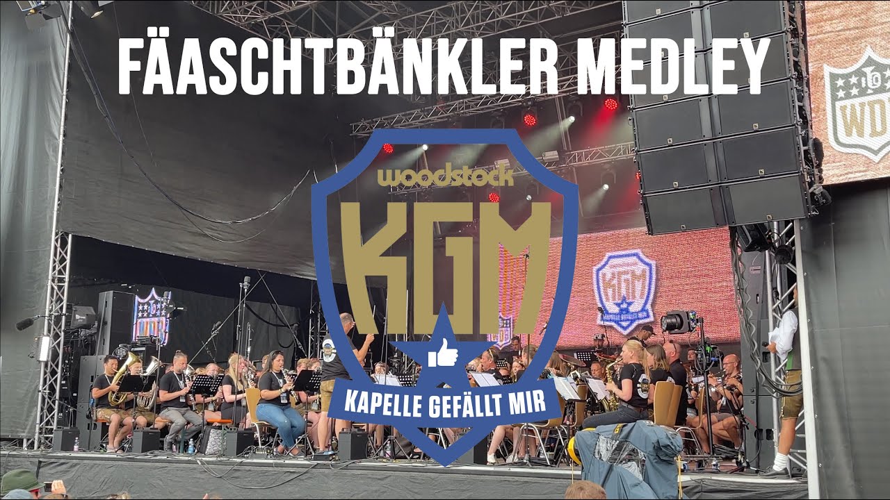 Woodstock der Blasmusik 2023 - Kapelle gefällt mir - Fäaschtbänkler Medley