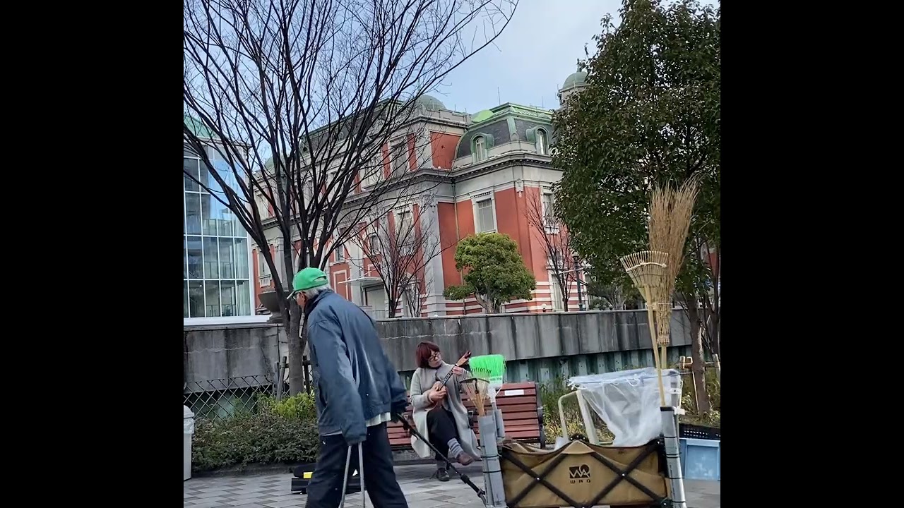 【雪の中のサクラノカゼ】2026.1.25@大阪中央公会堂前