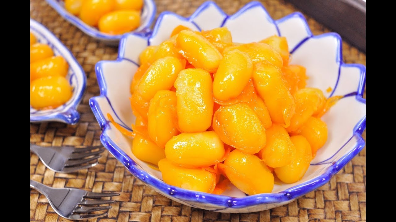 Mung bean Dessert បង្អែមគ្រាប់ខ្នុរ Khmer dessert