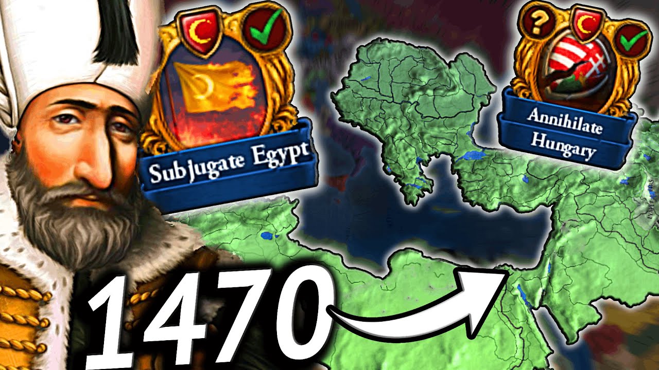 Here's Why Ottomans is EASIEST WORLD CONQUEST Nation in EU4 1.37