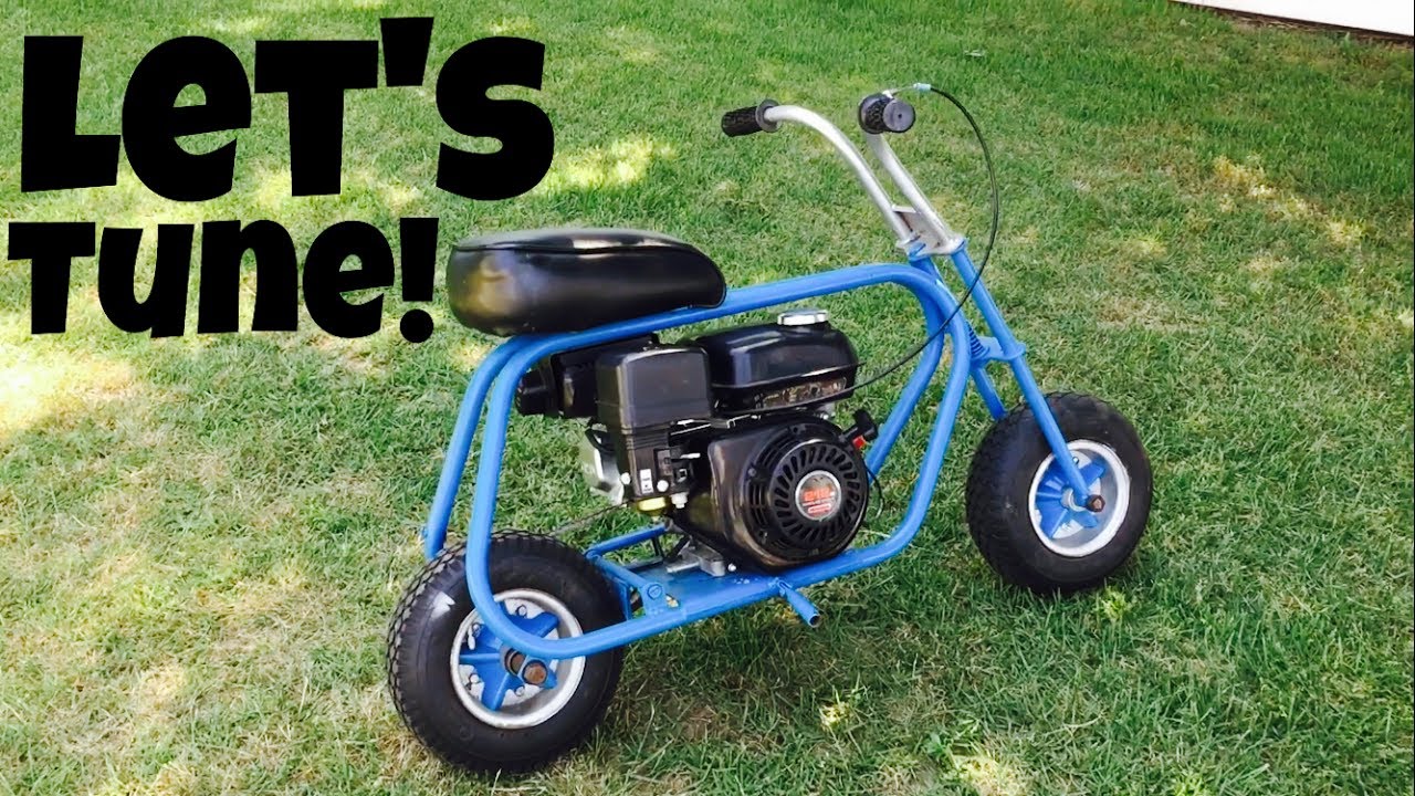 TUNING THE CAT MINI BIKE!