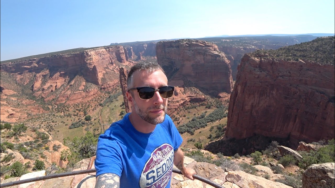 I spent the day in both the Navajo & Zuni reservations (Canyon de Chelly, etc.)
