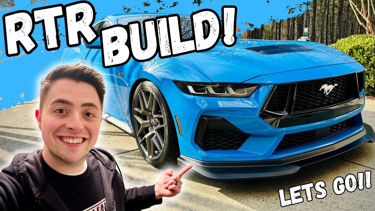 Installing RTR’s Front Splitter On My 2024 Mustang GT!