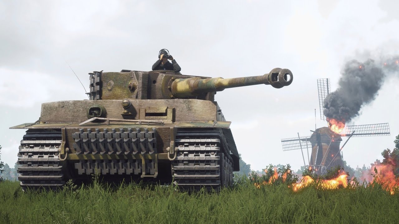 Squad 44 - Tiger Tank Battle in Driel - 4K