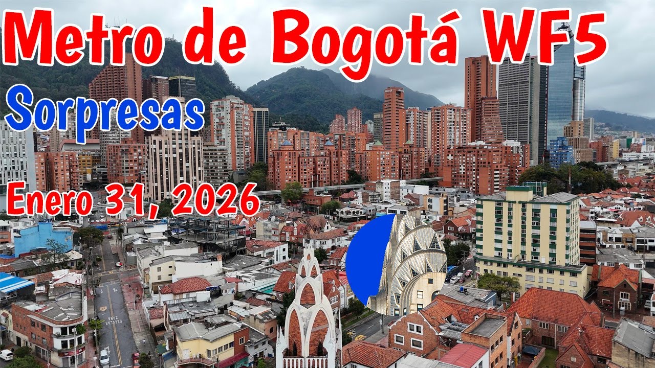 Viga Lanzadora Atrio con sorpresas Metro de Bogotá WF5