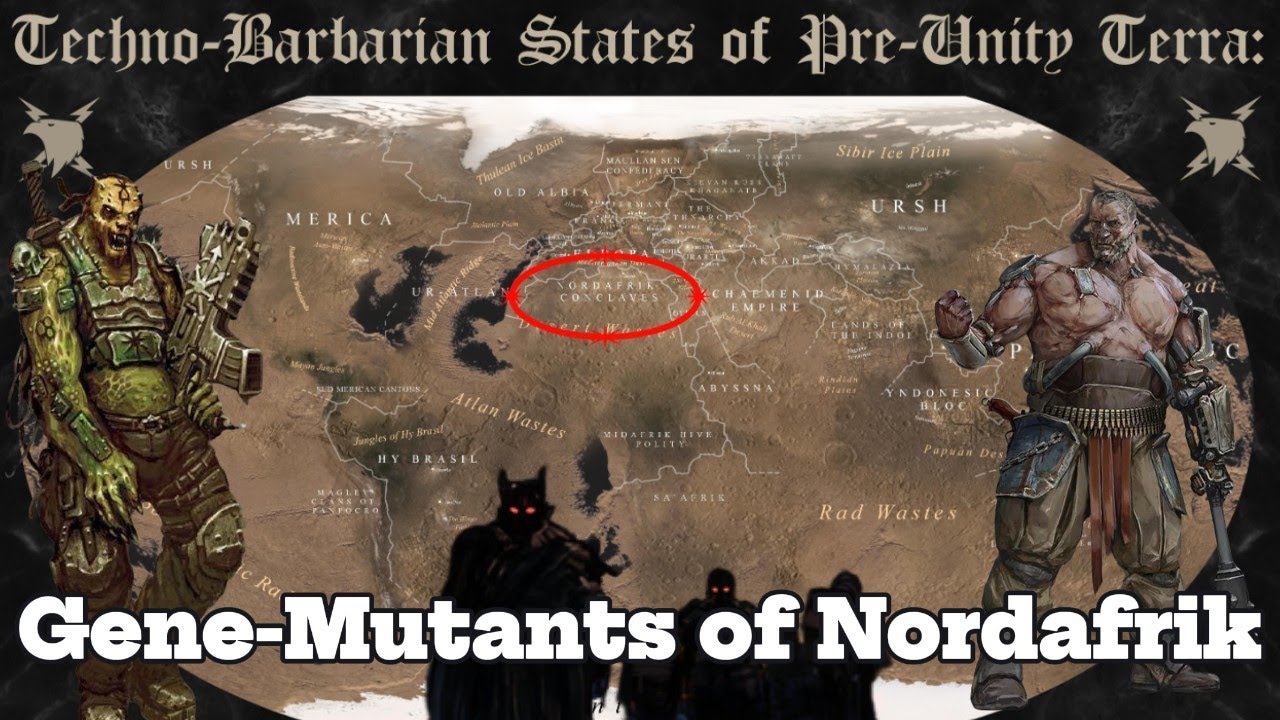 The Fireborn: Techno-Barbarian Gene-Mutants of Nordafrik | Warhammer 40K Lore
