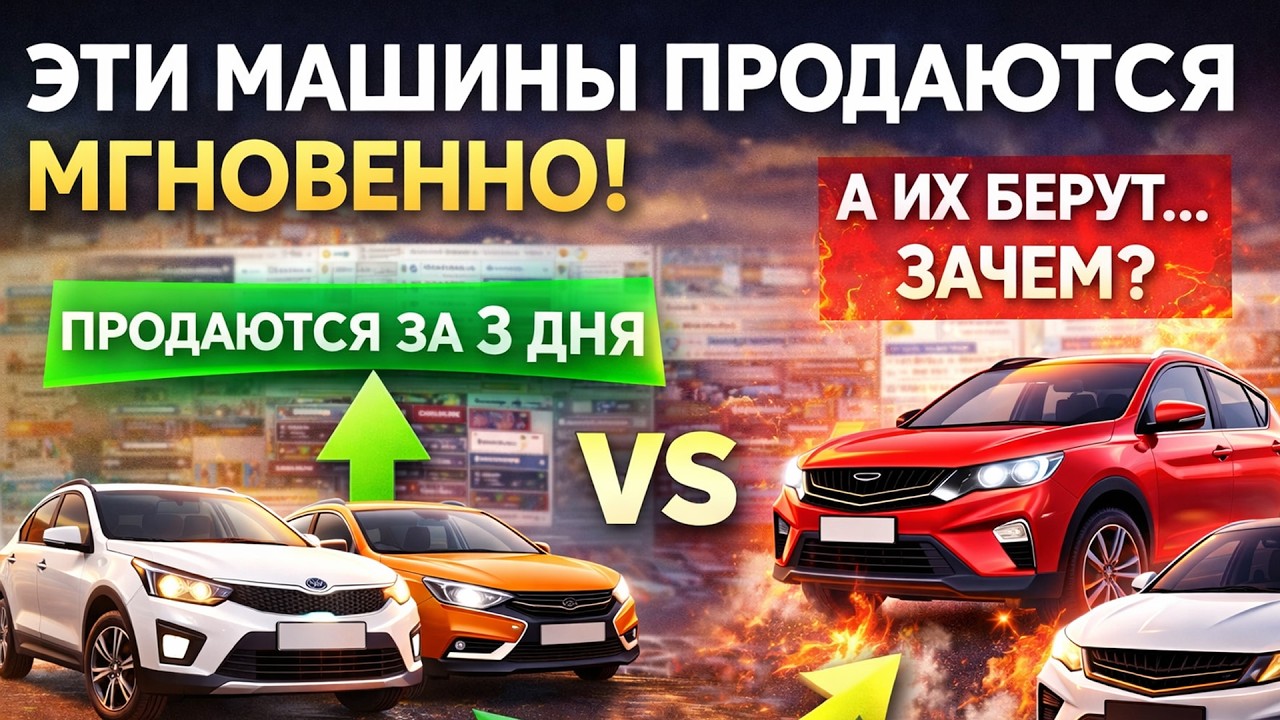 Эти машины улетают с рынка! Самые быстро продаваемые автомобили с пробегом