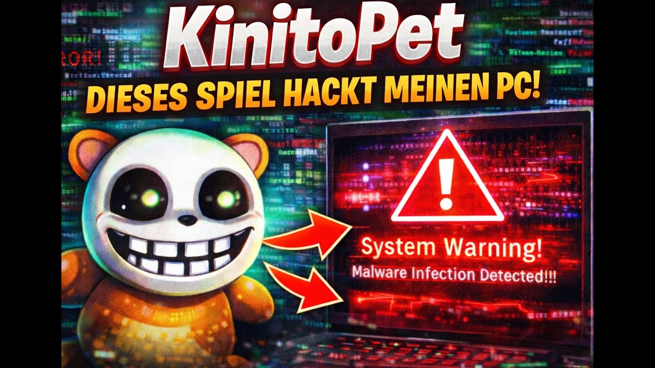 KinitoPet - Dieses Spiel Hackt mein PC!💀😨😱
