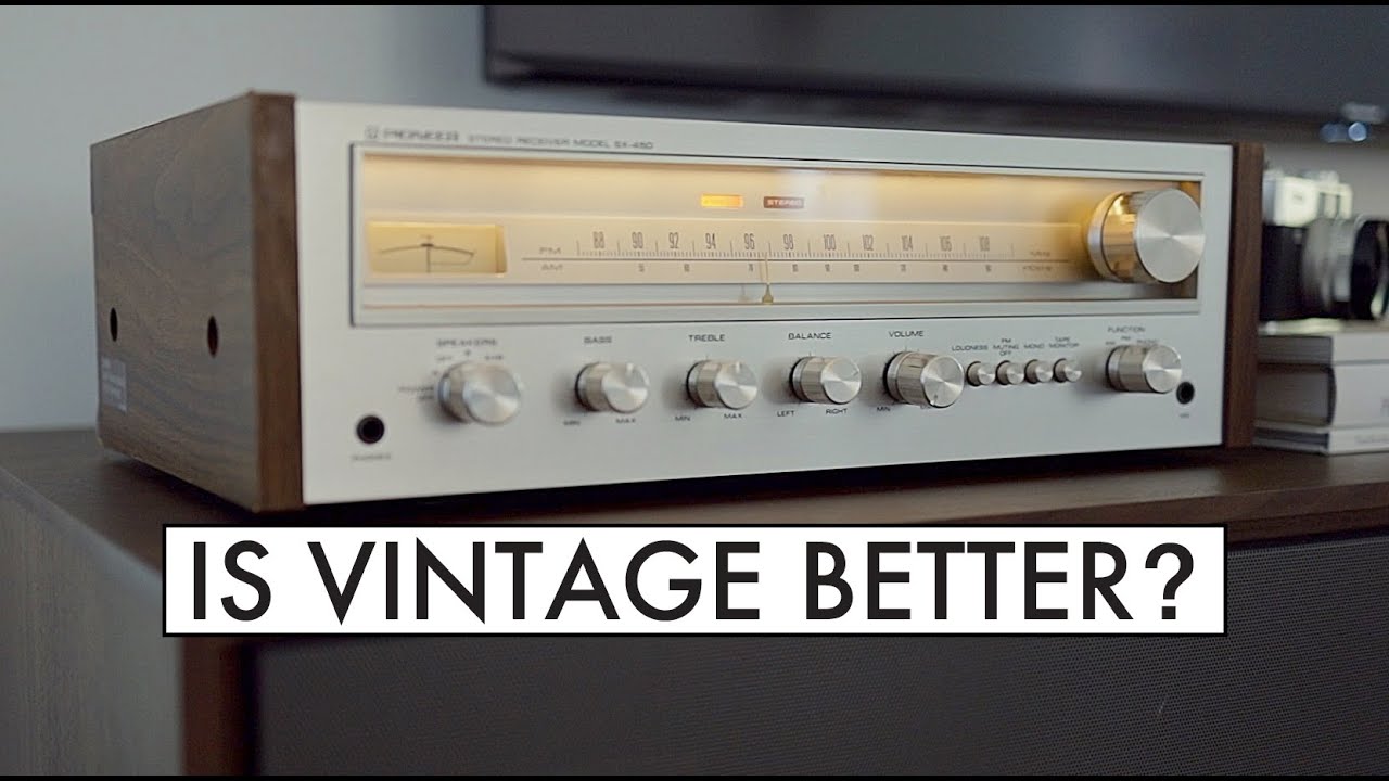 Винтажный Hi-Fi лучше? — Обзор стереоресивера Pioneer SX-450