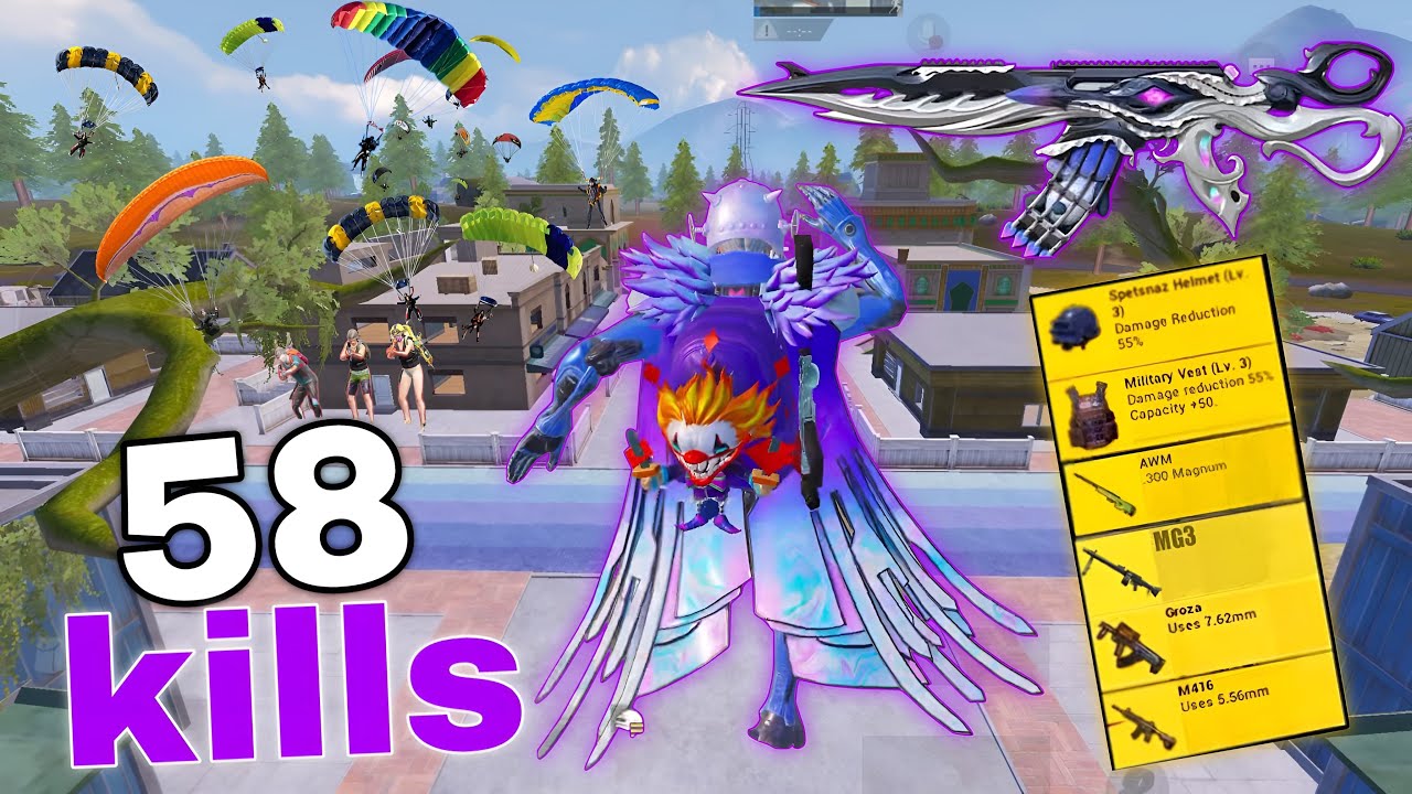 58 KILLS!🔥 IN 3 MATCHES FASTEST GAMEPLAY With FULL S2 OUTFIT😍 SAMSUNG, A7,A8,J2,J3,J4,J5,J6,J7,XS
