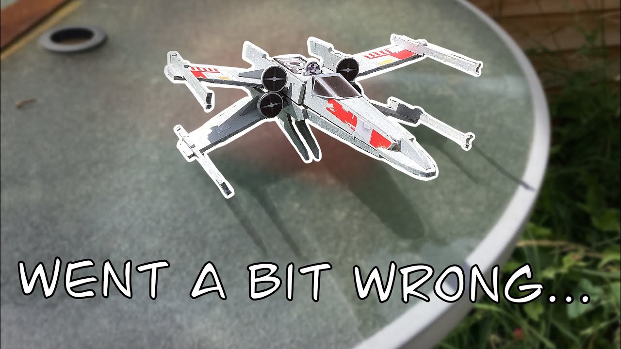 Building the Wood Worx X-Wing Starfighter