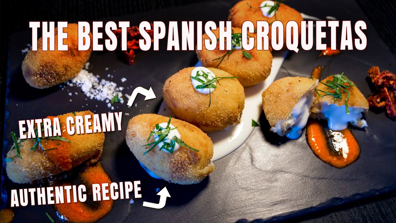 How To Make Croquetas From Spain | How To Make Spanish Chicken Croquettes | Chef James