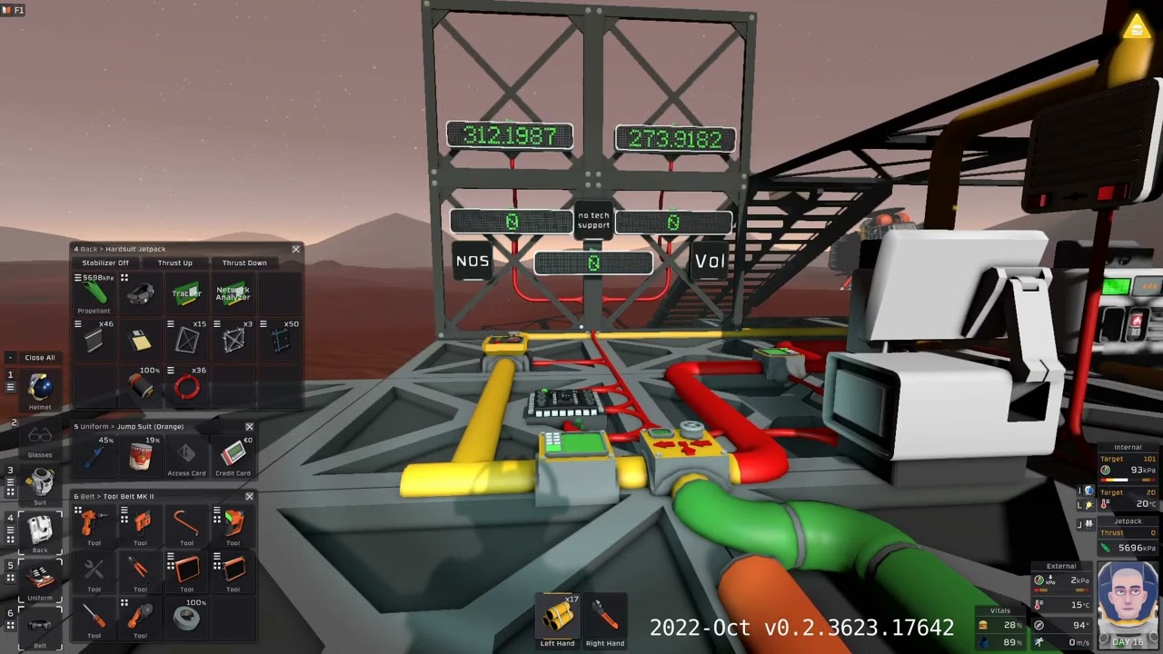 Stationeers precision gas mixing with the Gas Mixer