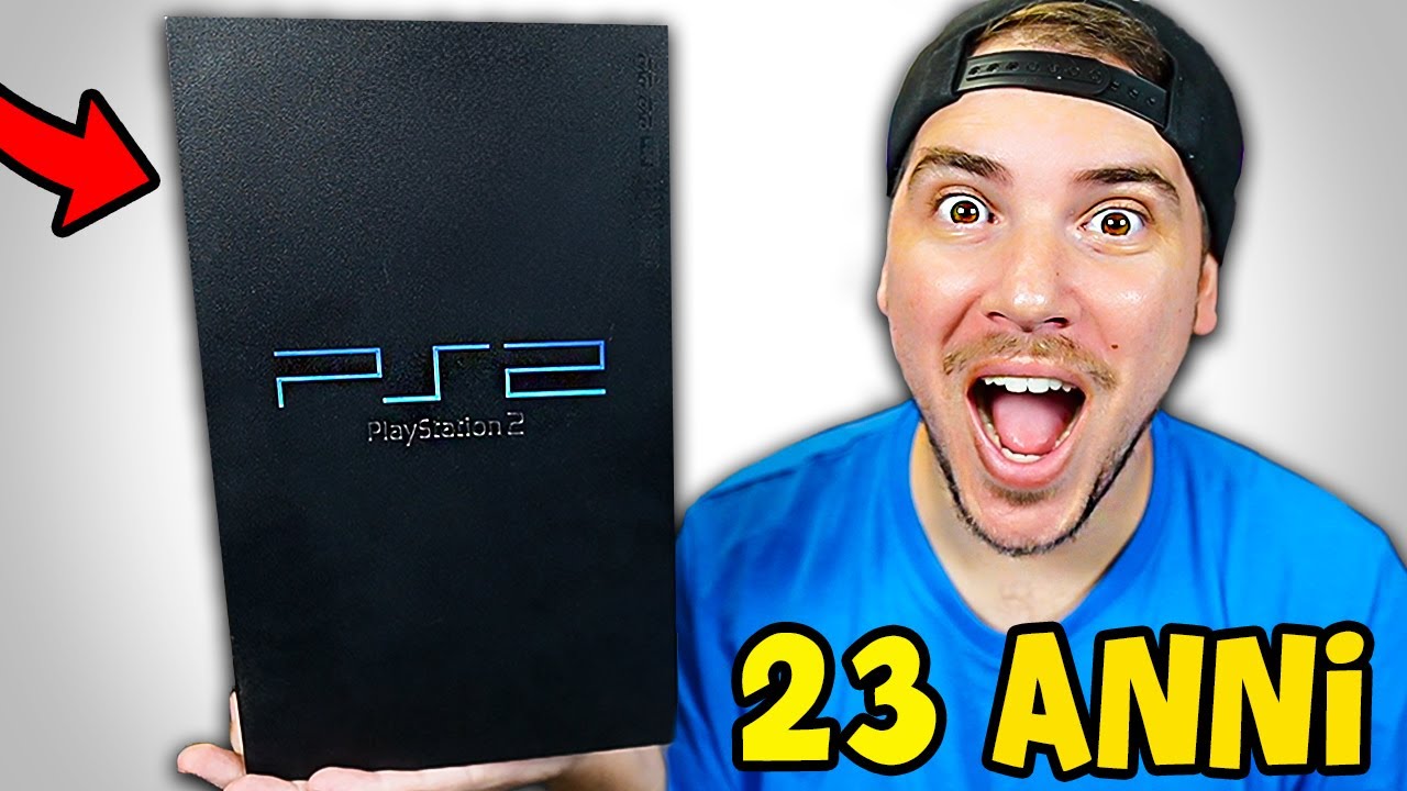 ACCENDO LA MIA PS2 dopo 23 ANNI...